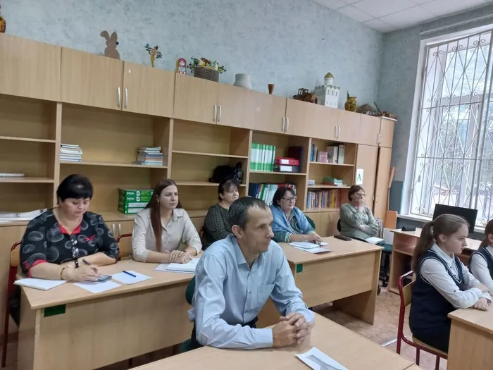 коллеги на уроке